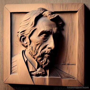 3D model Edgar Degas (STL)